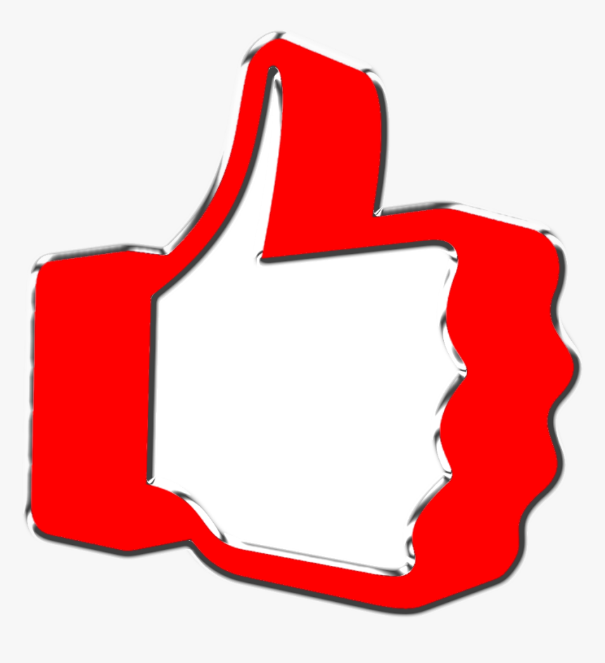 Like Button Facebook Youtube Vkontakte Blog - Youtube Like Button Png, Transparent Png, Free Download