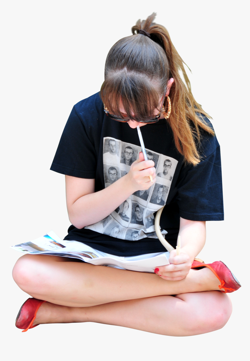 Reading People Cutout, HD Png Download, Free Download