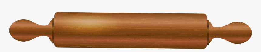 Wooden Rolling Pin Png Clipart - Rolling Pin Transparent Png, Png Download, Free Download