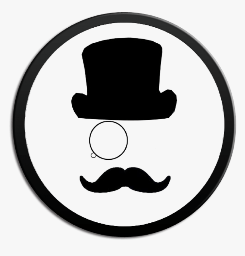 Monocle Clipart Top Hat - Top Hat Monocle Png, Transparent Png, Free Download