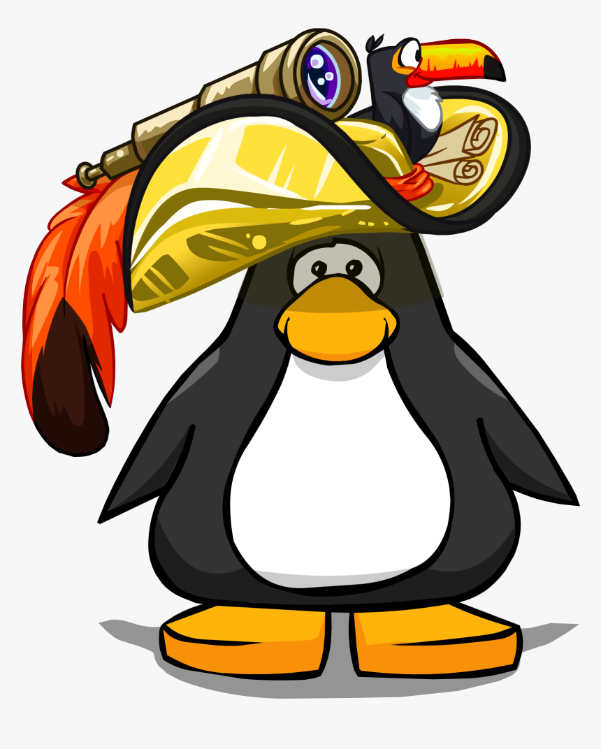 Transparent Pirate Hat Clipart - Club Penguin Mini Sombrero, HD Png Download, Free Download