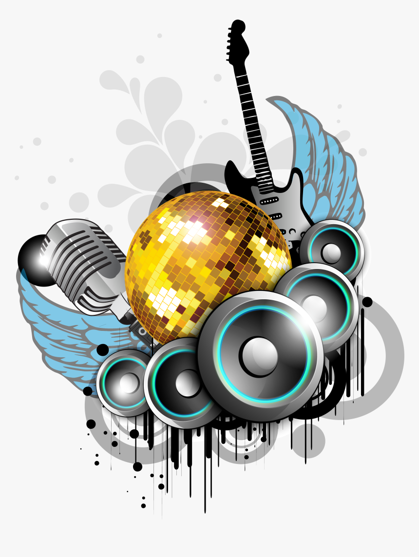 Nightclub Background Music Party - Music Poster Background Png, Transparent Png, Free Download