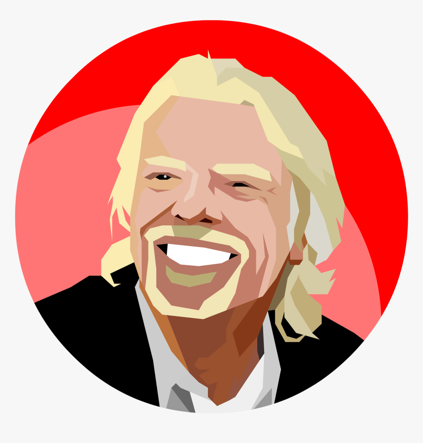 Transparent Aristotle Clipart - Richard Branson Clip Art, HD Png Download, Free Download