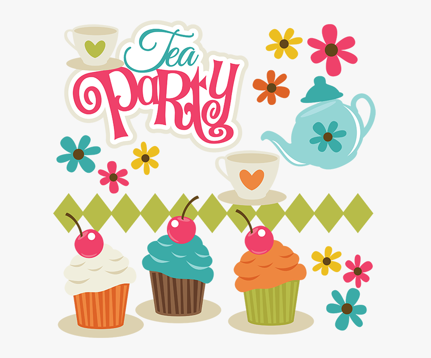 Tea Party Party Clip Art, HD Png Download, Free Download