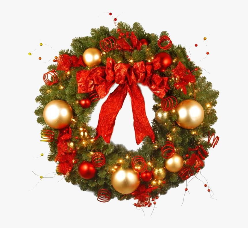 Wreath Christmas, HD Png Download, Free Download