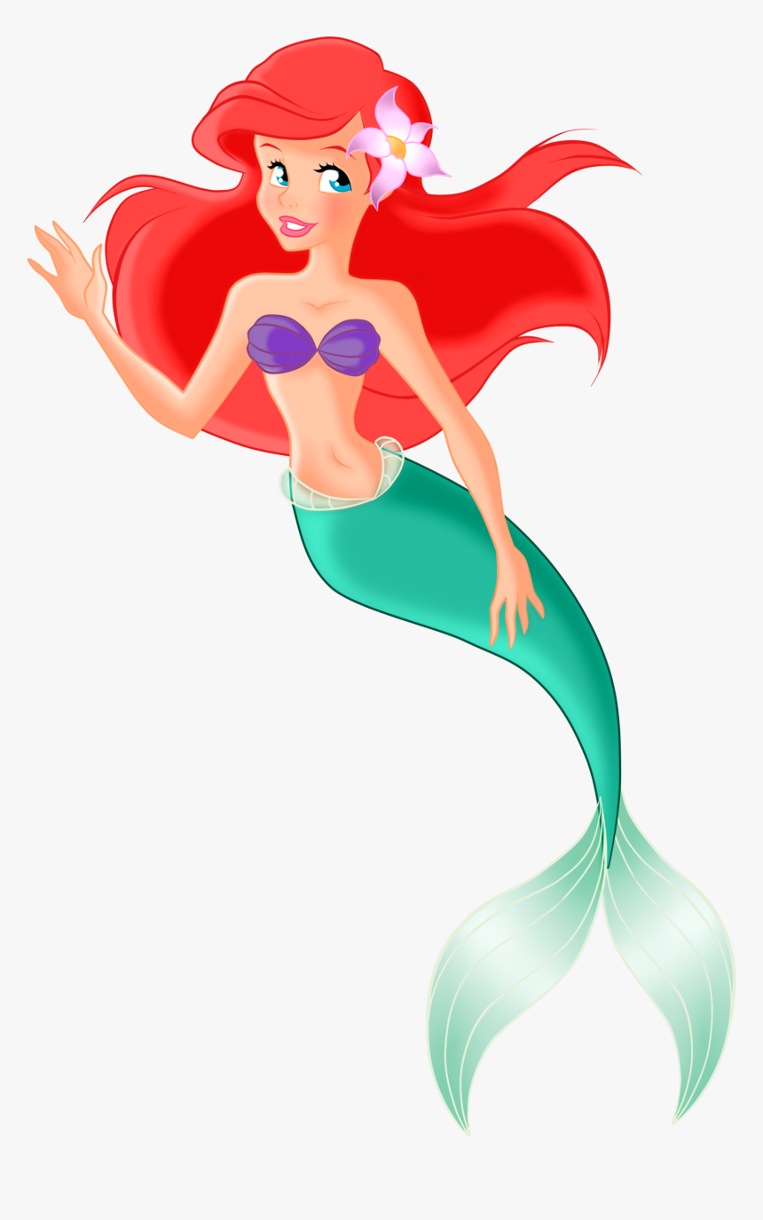 Little Mermaid Clip Art - Transparent Png Ariel Little Mermaid, Png Download, Free Download