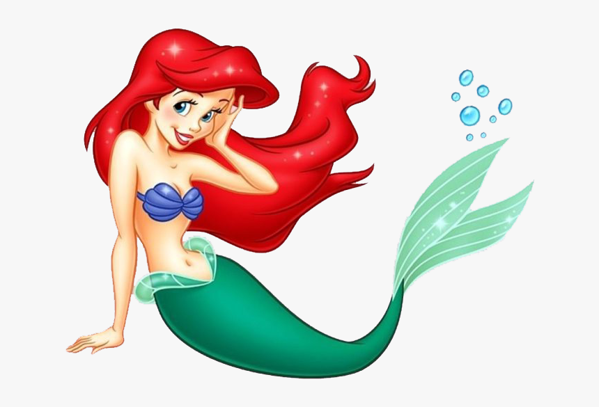 Cartoon Characters Little Mermaid , Png Download - Clipart Mermaid, Transparent Png, Free Download
