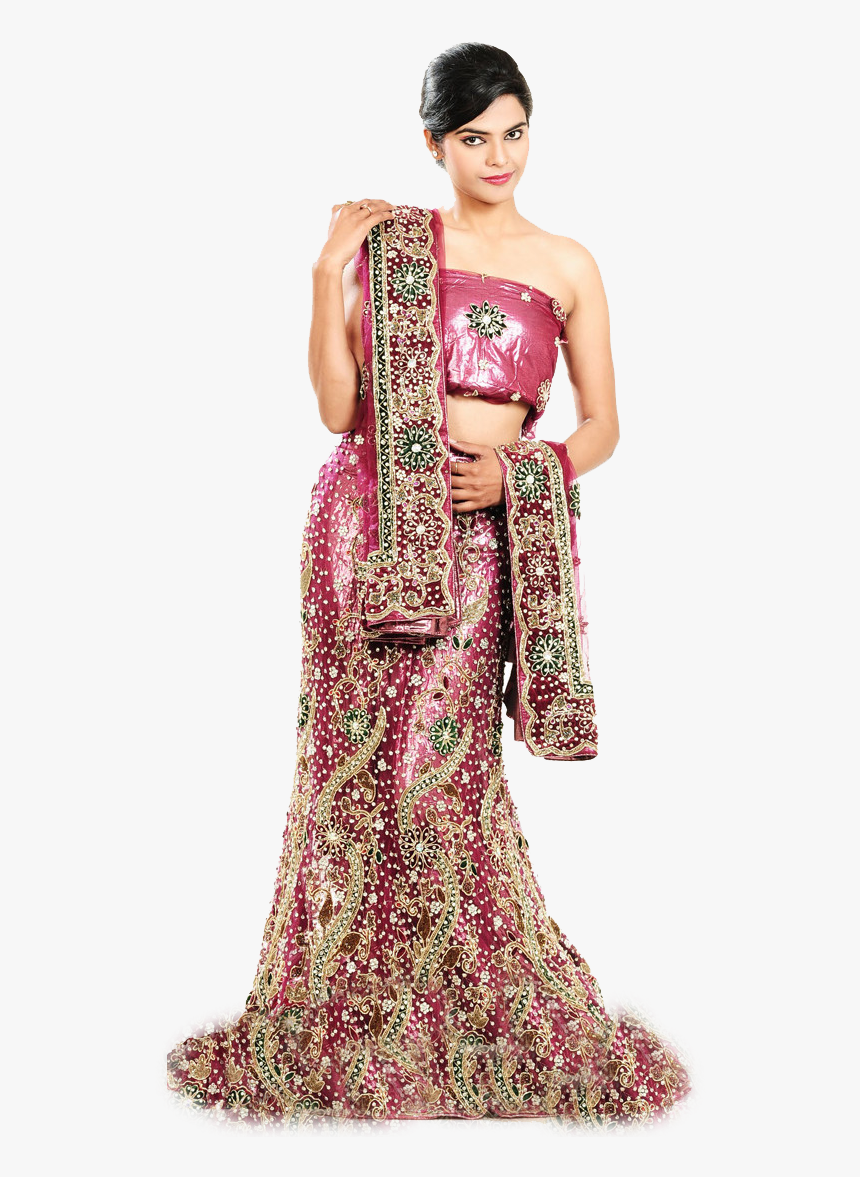 Mermaid Lehenga Png Photo - Silk, Transparent Png, Free Download