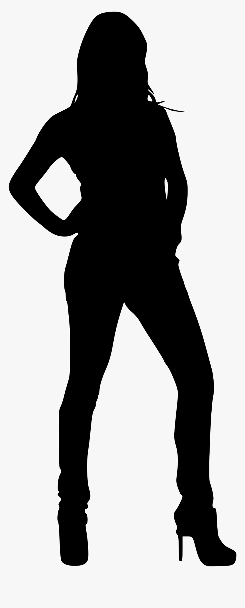 Woman Silhouette Png - Woman Silhouette Transparent Background, Png Download, Free Download