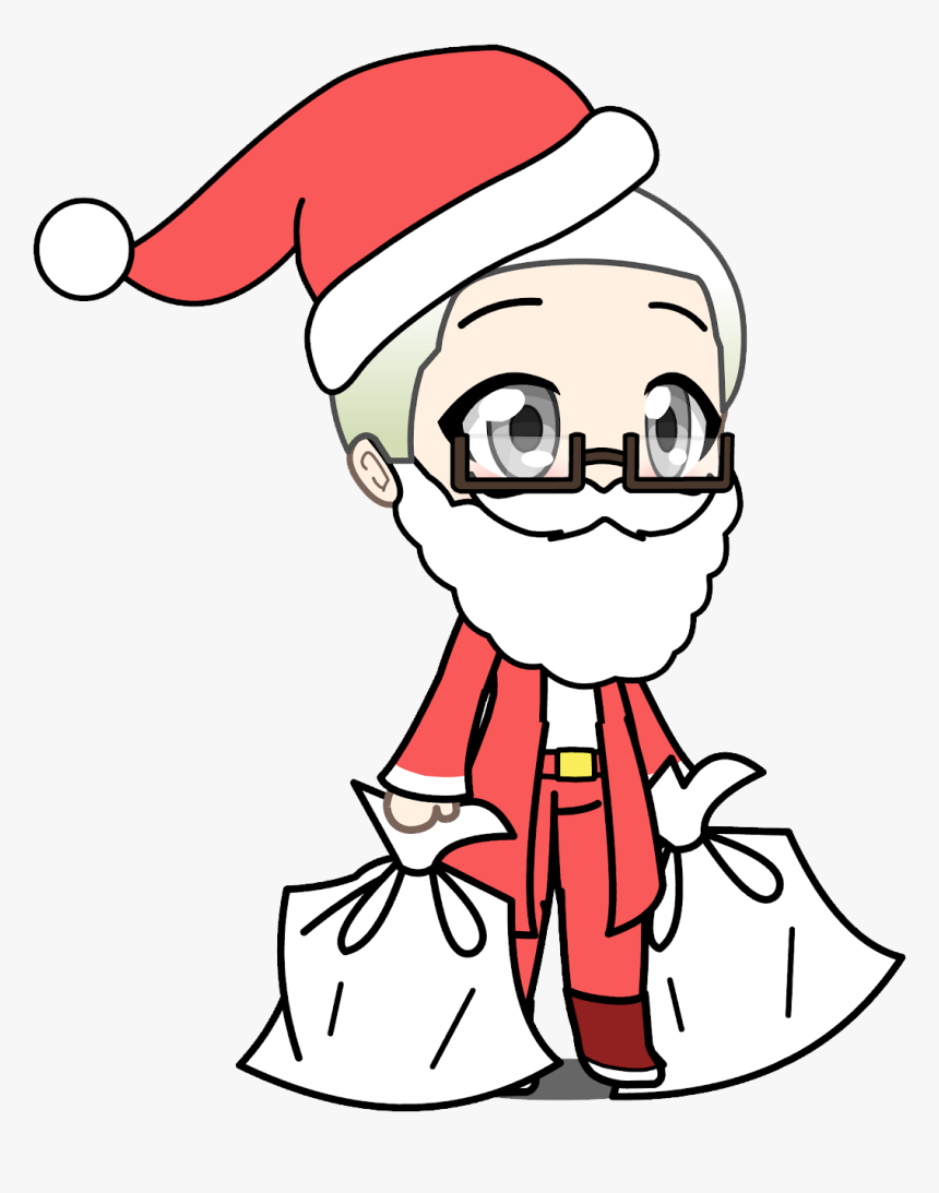 Santa Claus Gacha Life, HD Png Download, Free Download