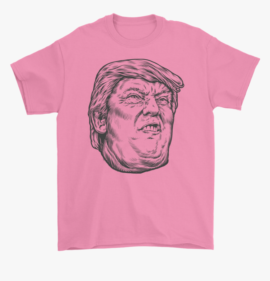 The Official Sketchy Trump Face Funny Political T-shirt - Sketch, HD Png Download, Free Download