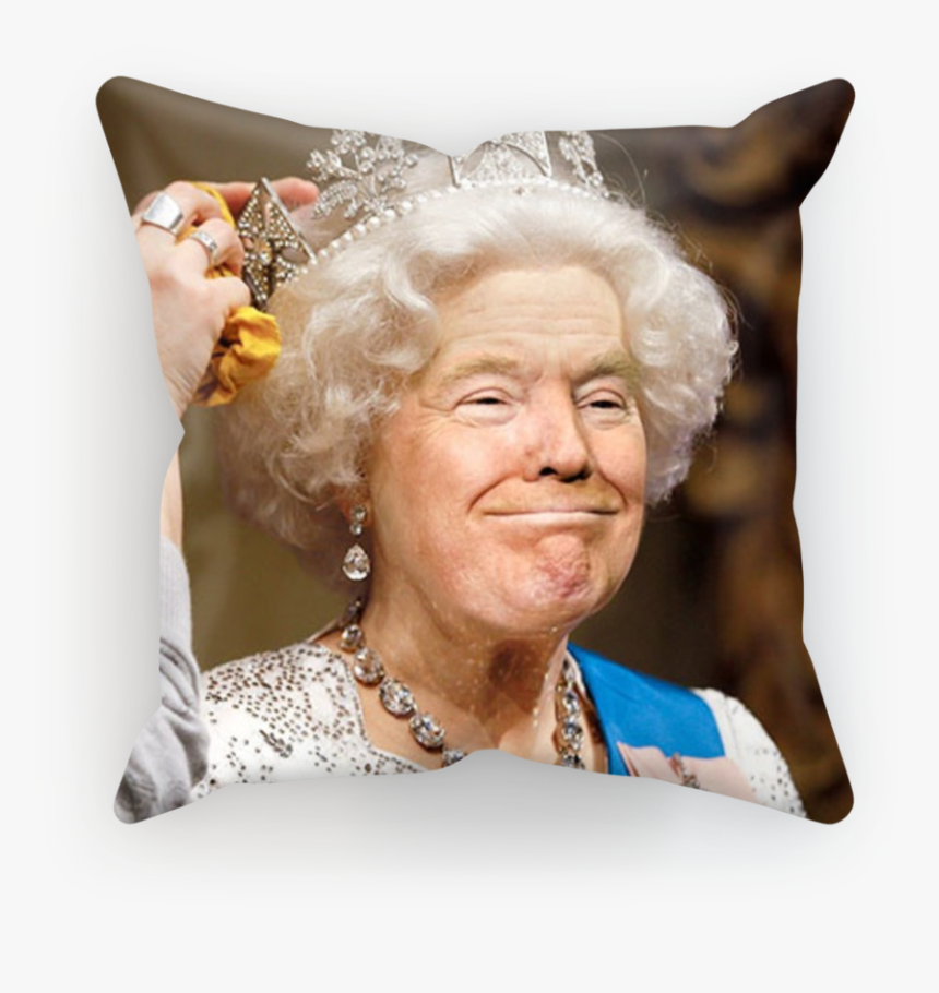 Transparent Trump Face Png - Trump And Queen Funny, Png Download, Free Download