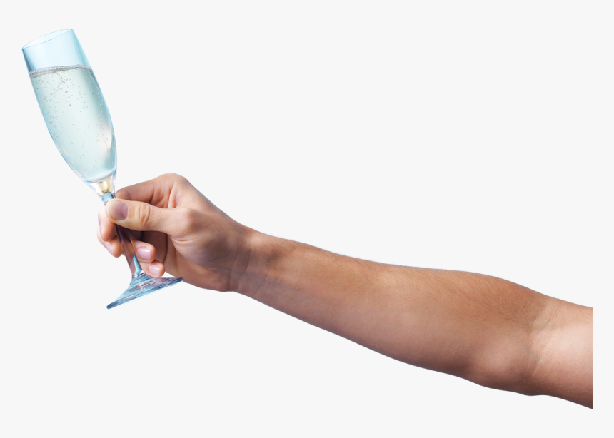 Wine Glasses Png - Hand With Wine Glass Png, Transparent Png, Free Download