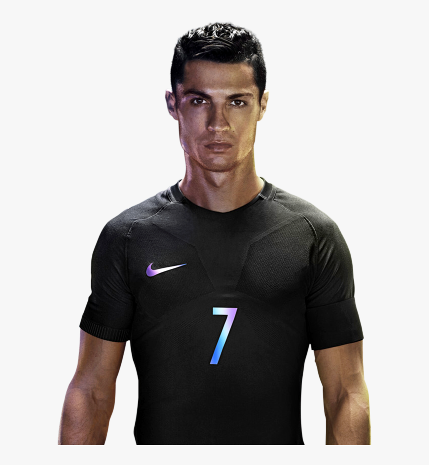 Ronaldo Sport Nike Football Png - Cristiano Ronaldo White Background, Transparent Png, Free Download