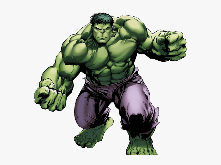 Animated Hulk Png Download Image - Hulk Marvel Comic, Transparent Png, Free Download