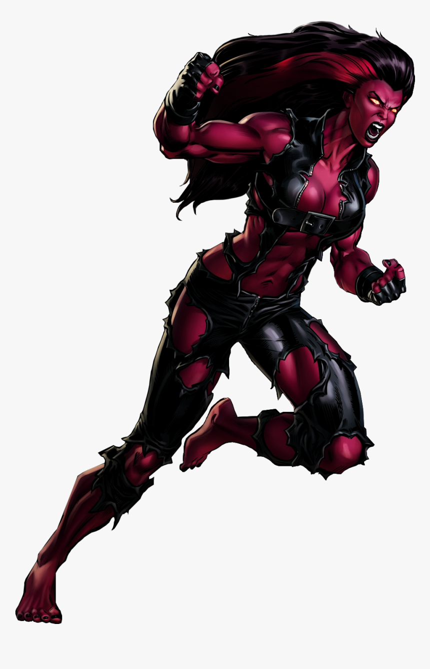 #red #she #hulk #clip #art - Red She Hulk Png, Transparent Png, Free Download