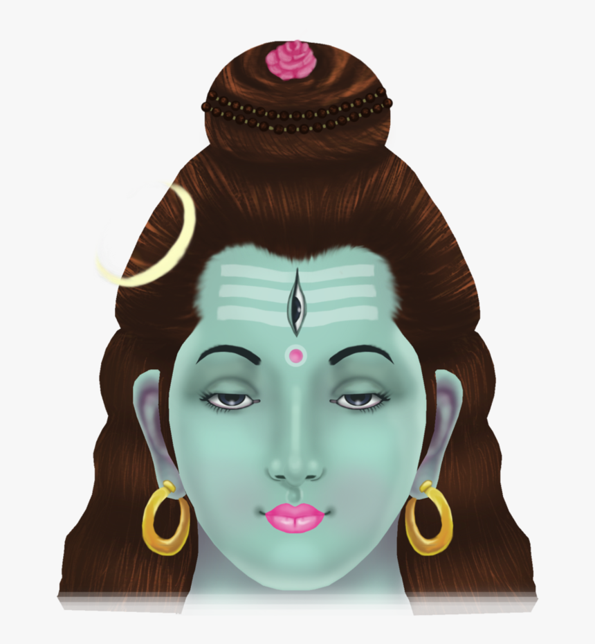 Shiva Png - Face Of Lord Shiva, Transparent Png, Free Download