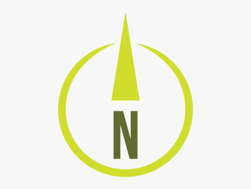 North 40 Ag Logo - Green North Arrow Png, Transparent Png, Free Download