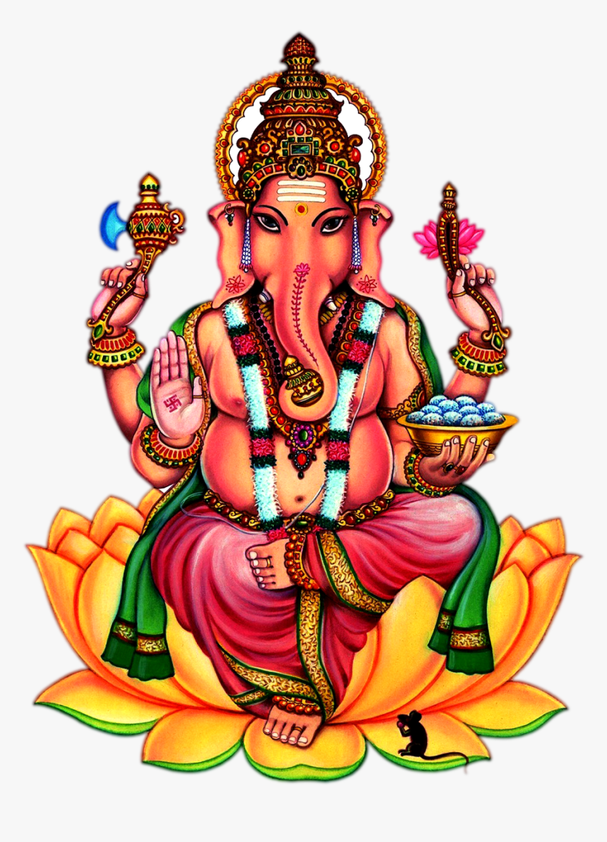 Lord Ganesha Vector Png - Ganesh Png Background, Transparent Png, Free Download