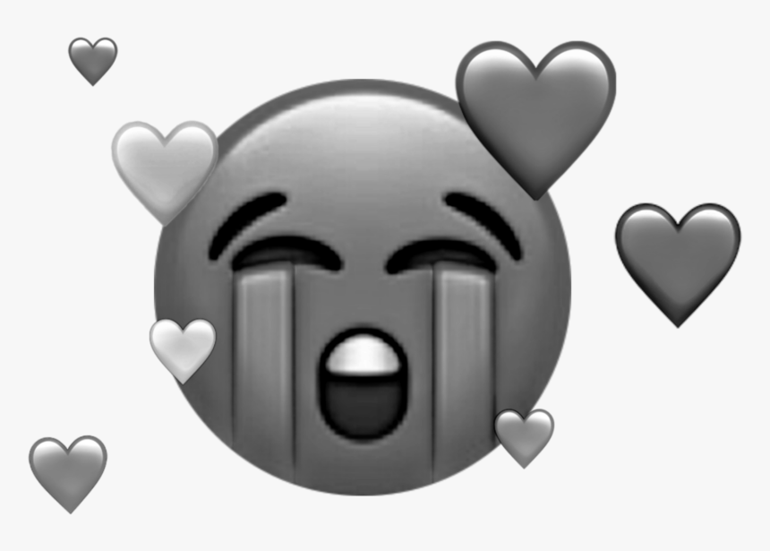 Sad Emoji ClipArt Black And White