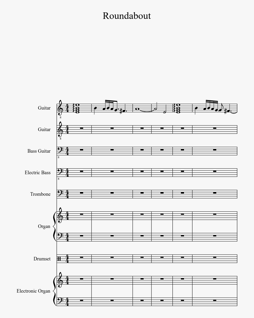 Transparent Sheet Music Clipart - Trombone Meme Song Sheet Music, HD Png Download, Free Download