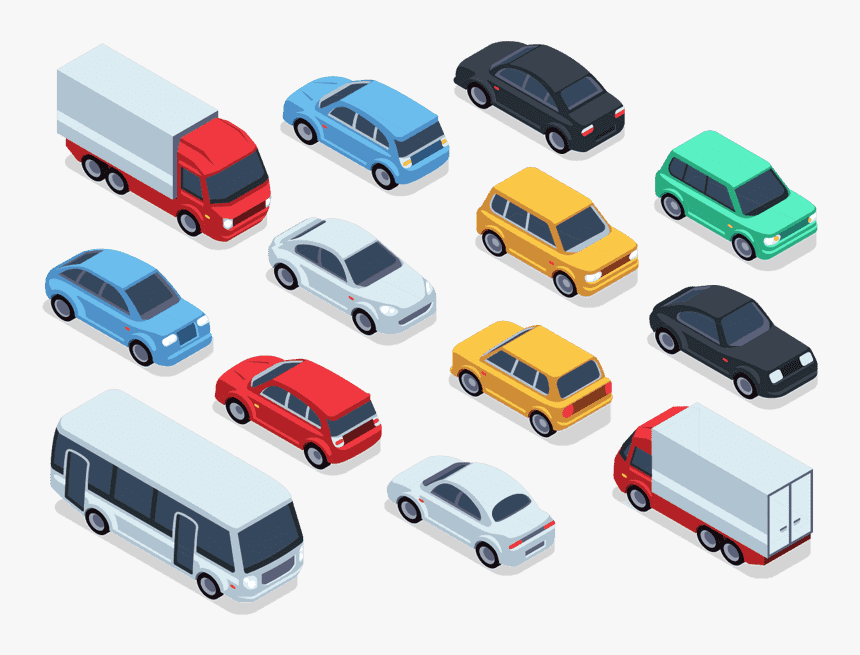 Isometric Car Vector Free, HD Png Download, Free Download