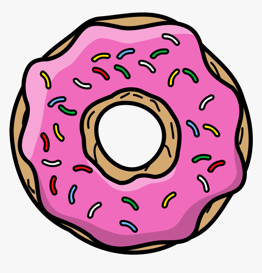 Donut Png - Simpsons Donut Png, Transparent Png, Free Download