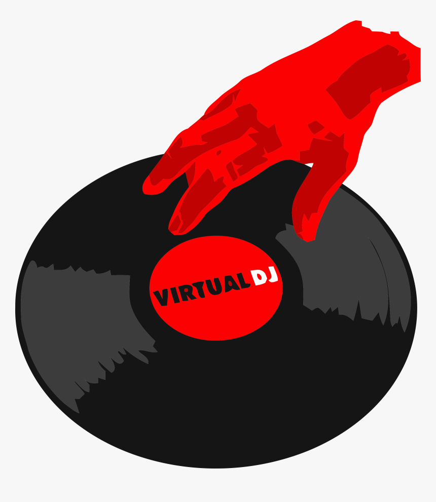 Virtual Dj Disc Jockey Logo - Virtual Dj Icon Png, Transparent Png, Free Download