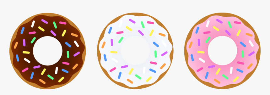 Free Doughnuts Cliparts Download - Transparent Background Donut Clipart, HD Png Download, Free Download