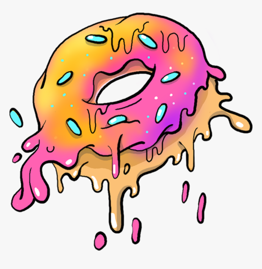 Transparent Donut Png Tumblr - Grime Art Png, Png Download, Free Download