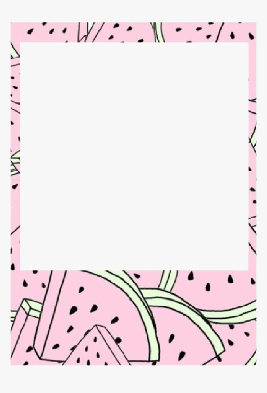 Polaroid Clipart Summer - Polaroid Frame Png Summer, Transparent Png, Free Download