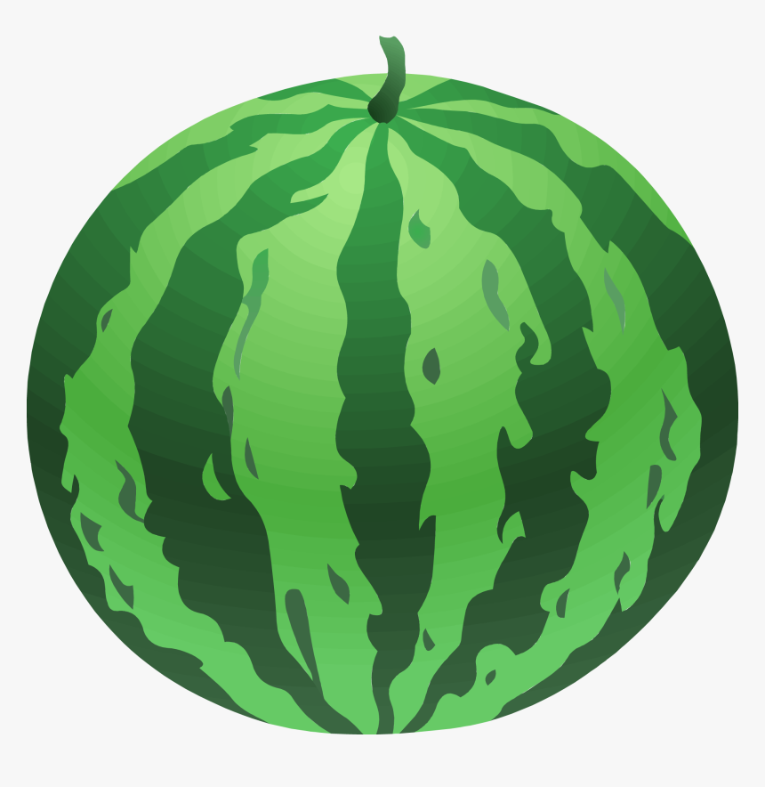 Free Png Watermelon - Whole Watermelon Clipart, Transparent Png, Free Download