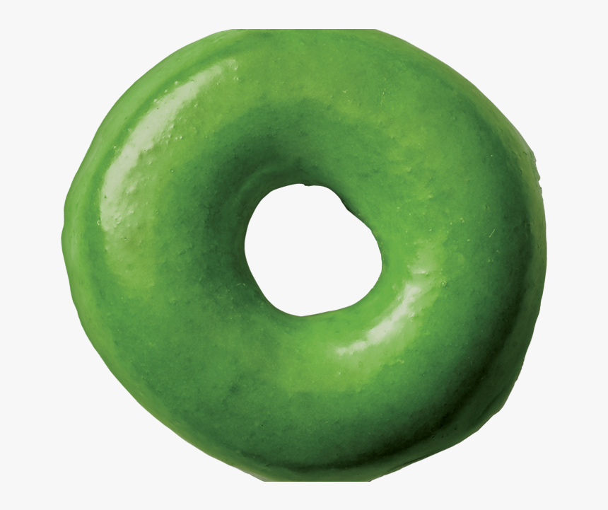 Krispy Kreme Doughnuts Bringing Back Green O’riginal - Green Doughnut, HD Png Download, Free Download