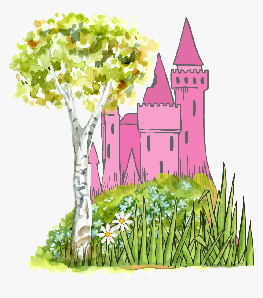 Fairytale Castle Clip Arts - Fairytale Castles Clip Art, HD Png Download, Free Download