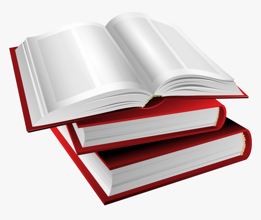 Png Open Book Black And White Transparent Open Book - Red Books Png, Png Download, Free Download