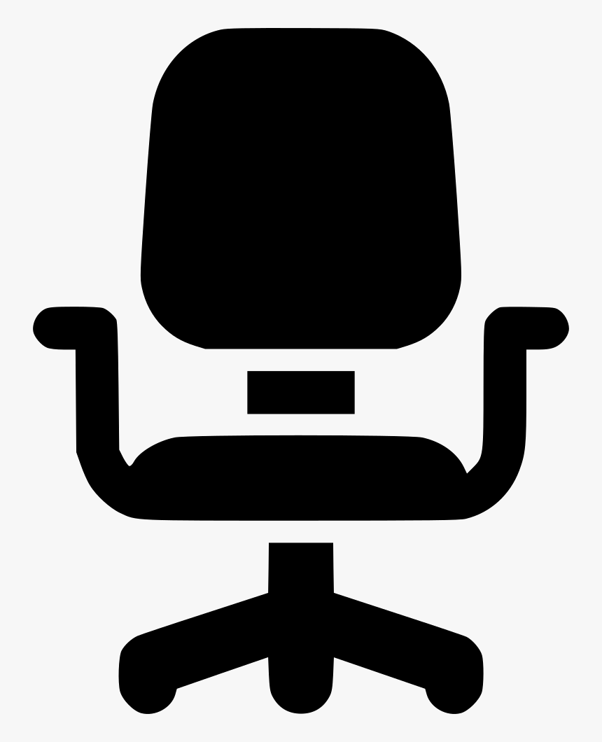 Office Chair Office Armchair - Office Chair Icon Png Free, Transparent Png, Free Download