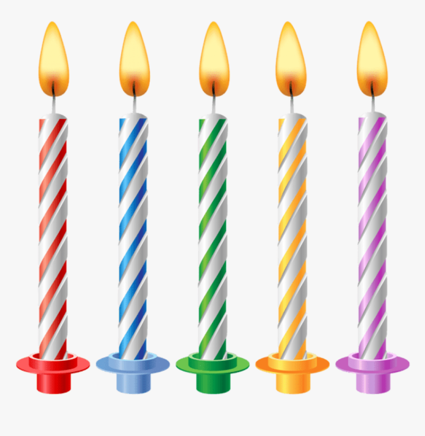 Birthday Candles Png - Birthday Candles Png Hd, Transparent Png, Free Download