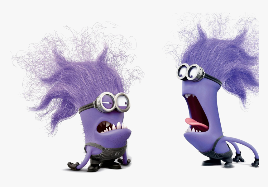 Crazy Minions Png Image Background - Despicable Me Evil Minion, Transparent Png, Free Download