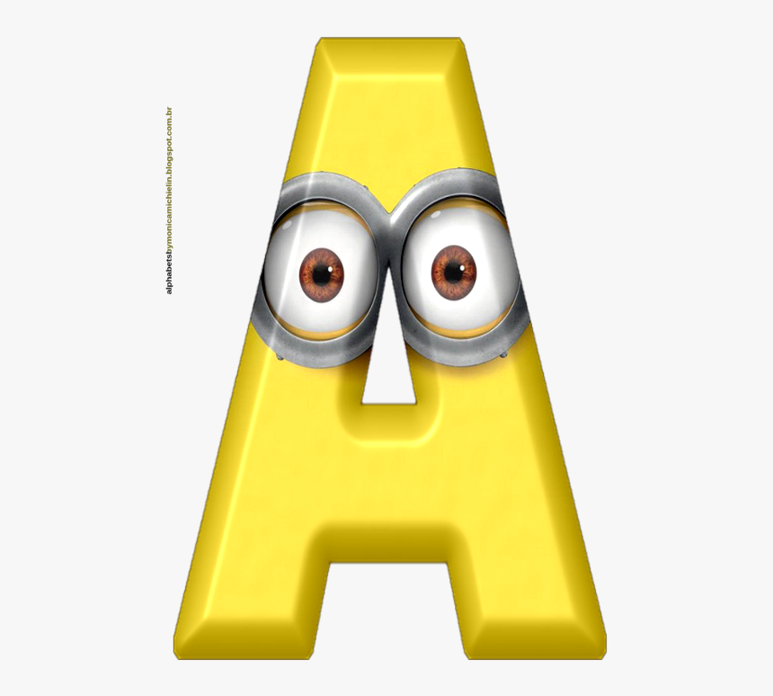 Alfabeto Minions Png, Transparent Png, Free Download