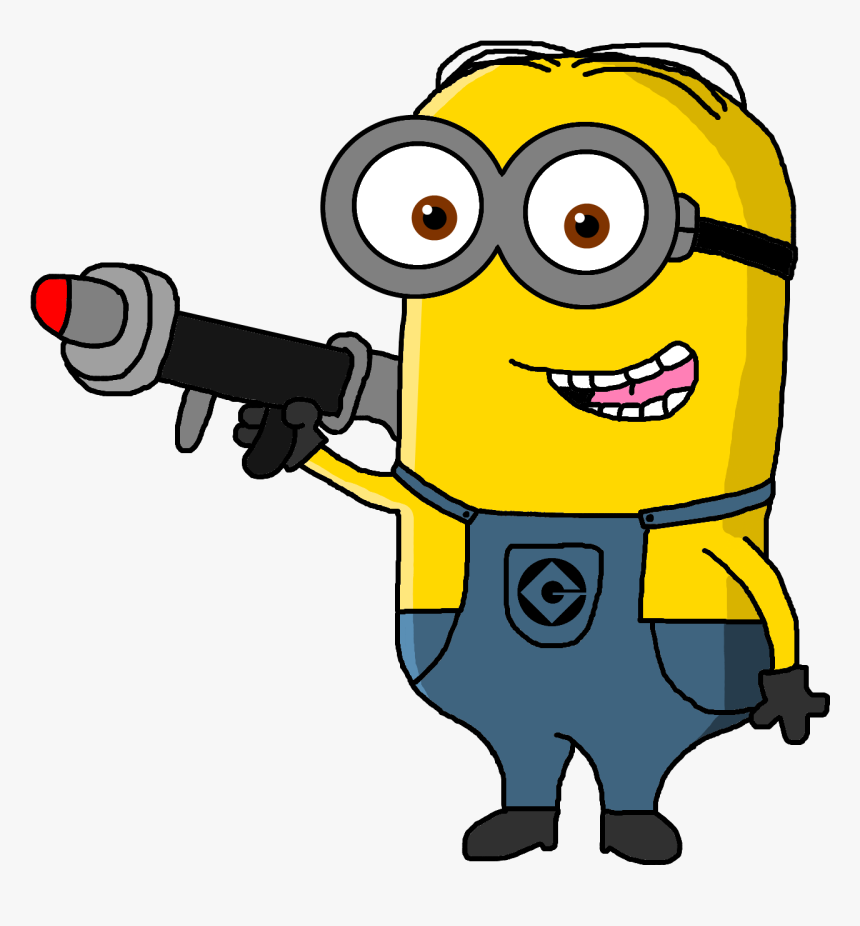 Dave The Minion In Mycun The Movie - Draw Minion Cartoon Png, Transparent  Png - kindpng