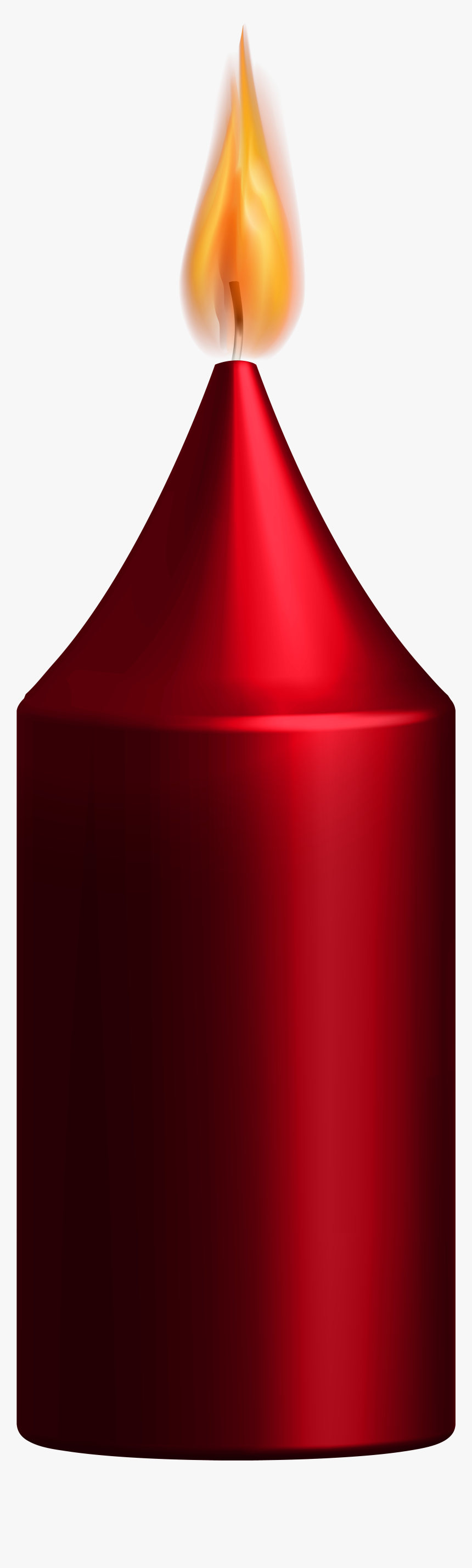 Red Candle Png - Red Candle Clipart, Transparent Png, Free Download