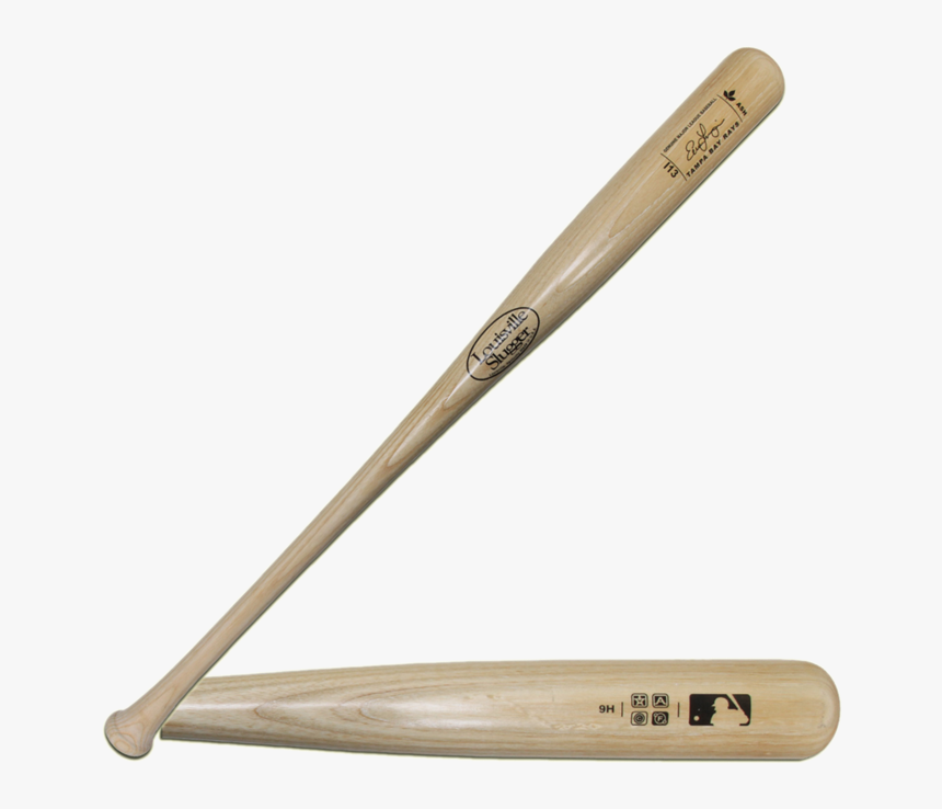 Mlb Prime Evan Longoria Ash Natural Wood Baseball Bat - Baseball Bat Wood Mlb, HD Png Download, Free Download