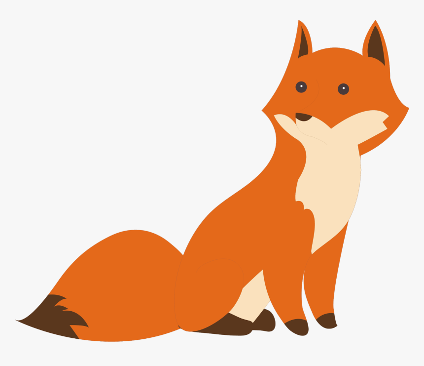 Cute Fox Fox Drawing, HD Png Download, Free Download