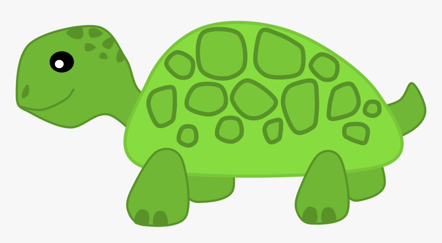 Cute Turtle Png Transparent Image - Green Clipart, Png Download, Free Download