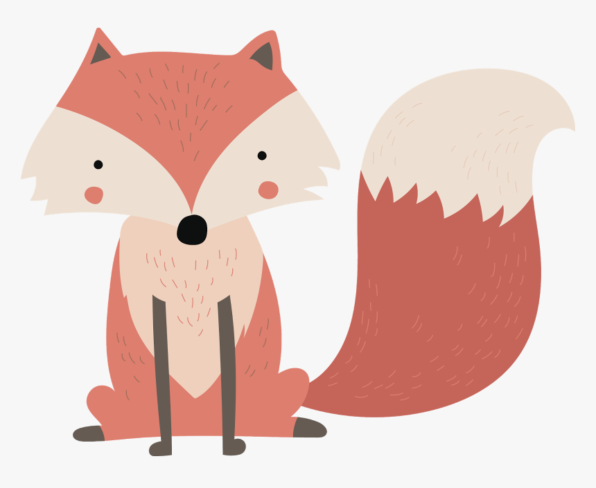 Transparent Fox - Vinilo Infantil Zorro, HD Png Download, Free Download