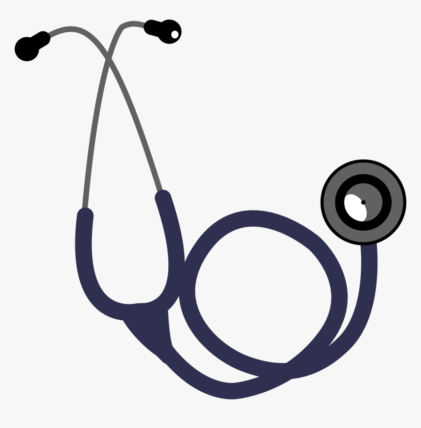 Collection Of Free Stethoscope Vector Circle - Clip Art Cartoon Stethoscope, HD Png Download, Free Download