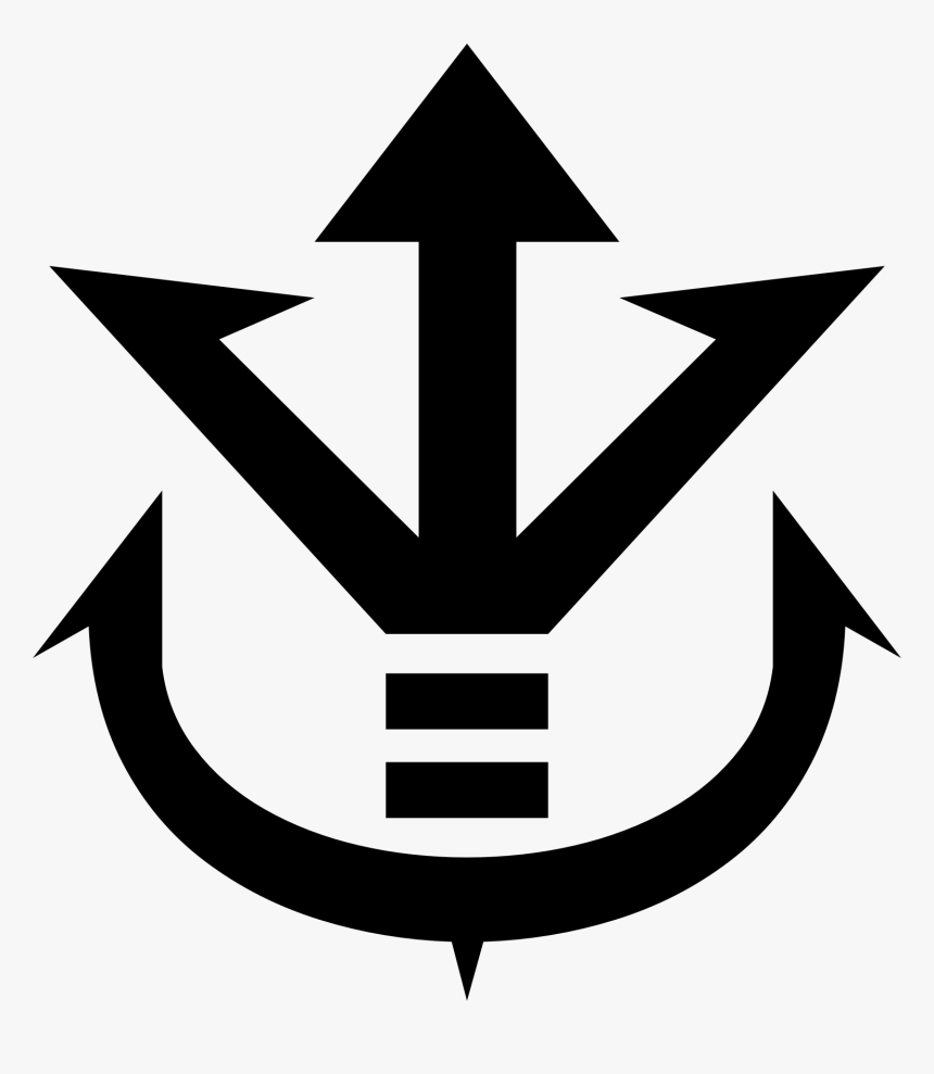 Dragon Ball The Saiyan Royal Crest Of Vegeta From Logo - Logo Vegeta Dbz, HD Png Download, Free Download