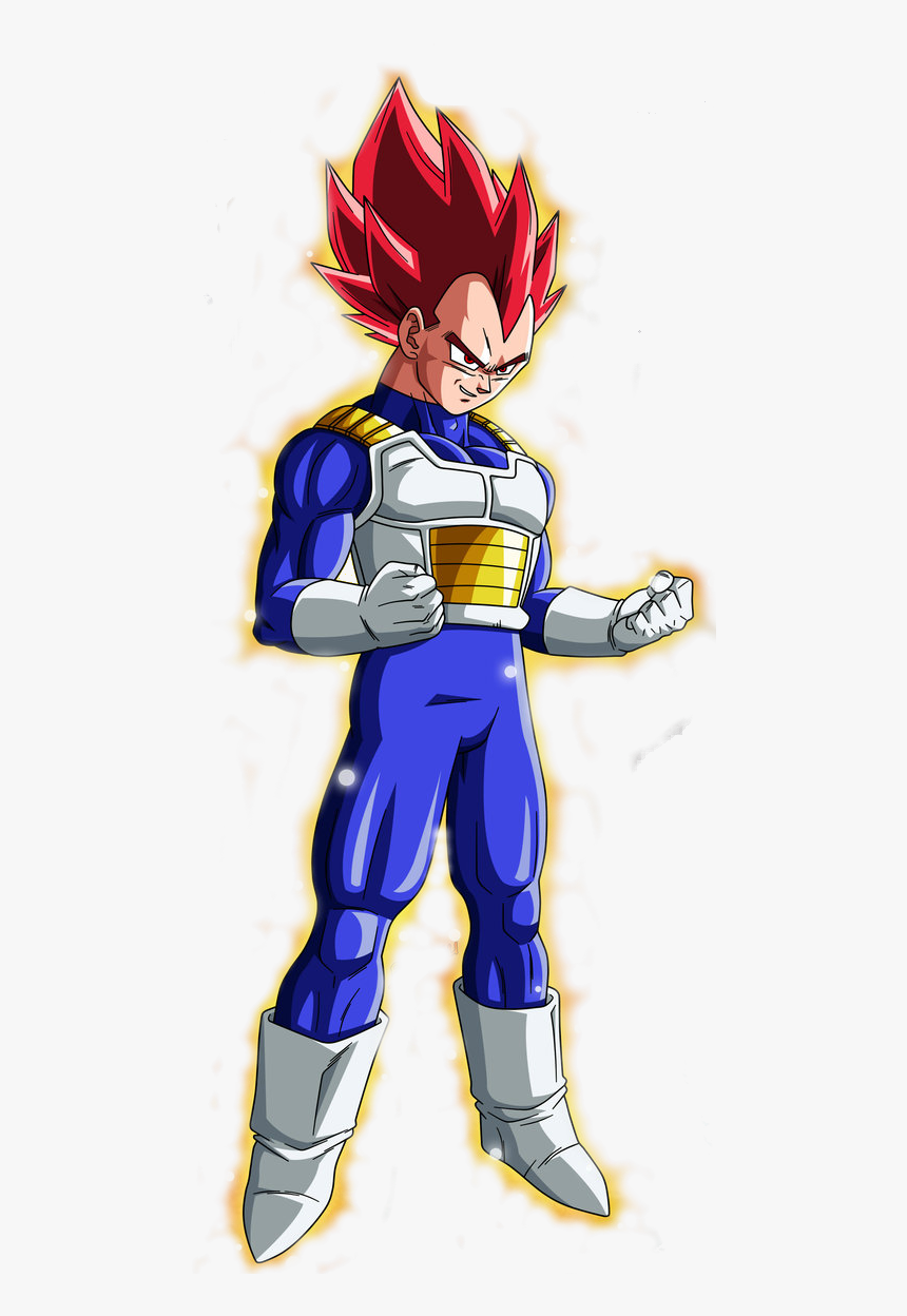 Thumb Image - Dragon Ball Z Vegeta Super Saiyan God, HD Png Download, Free Download