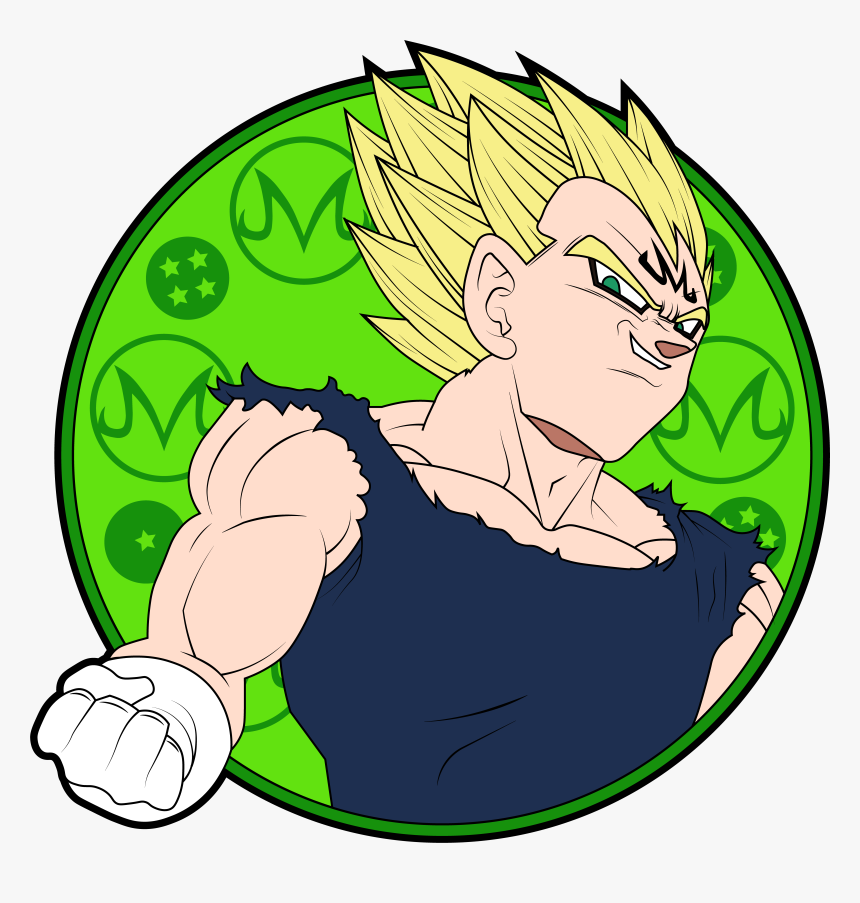 Image Of Majin Vegeta - Dragon Ball Pin, HD Png Download, Free Download