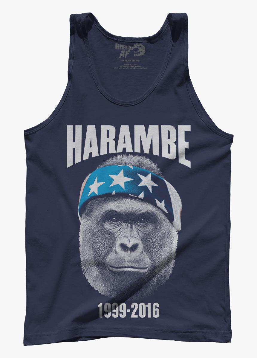 Transparent Harambe Png - American Af Harambe, Png Download, Free Download